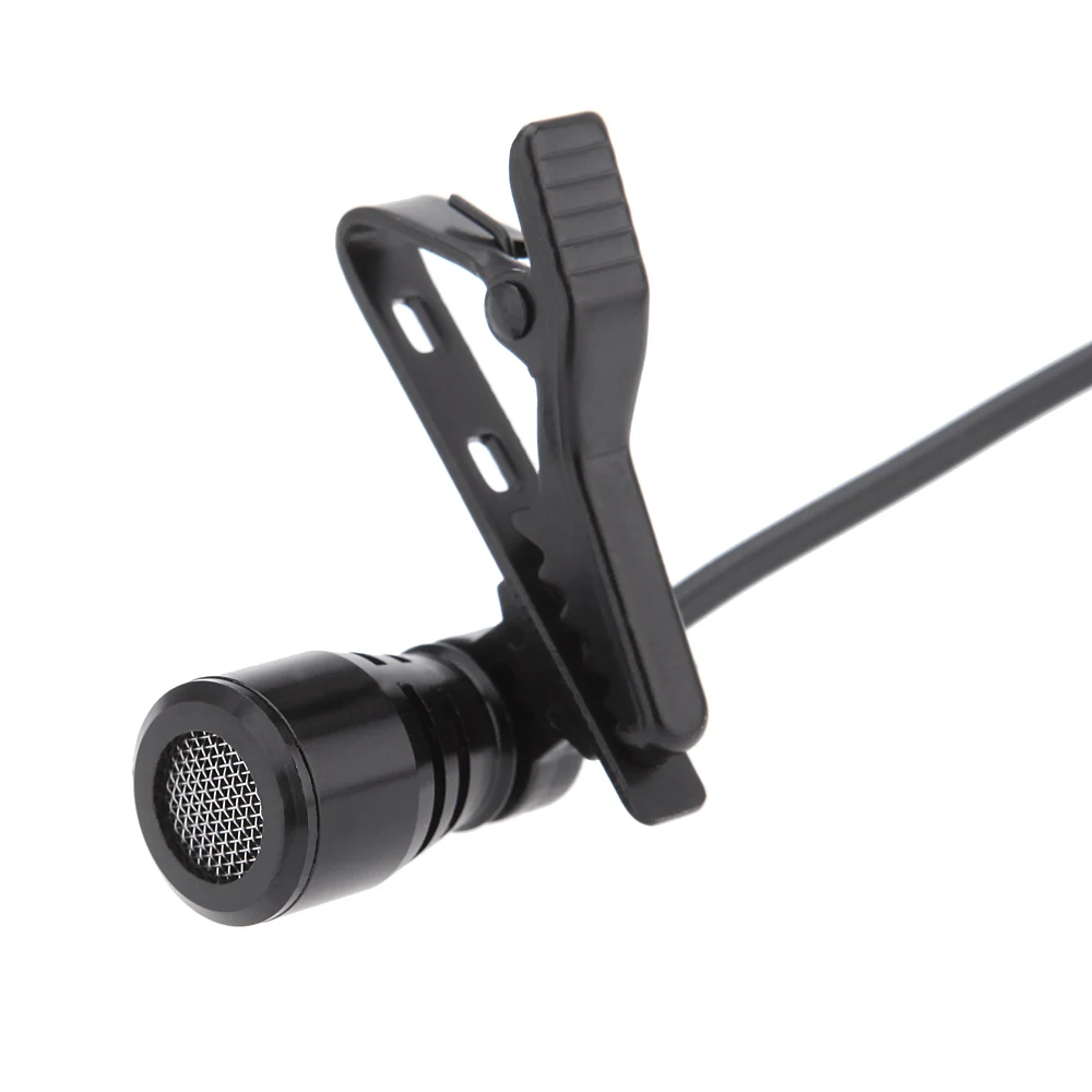 Microphone for Lavalier Clip Metal Mono 3.5mm with Collar Lound Speaker Computer PC Laptop | Электроника