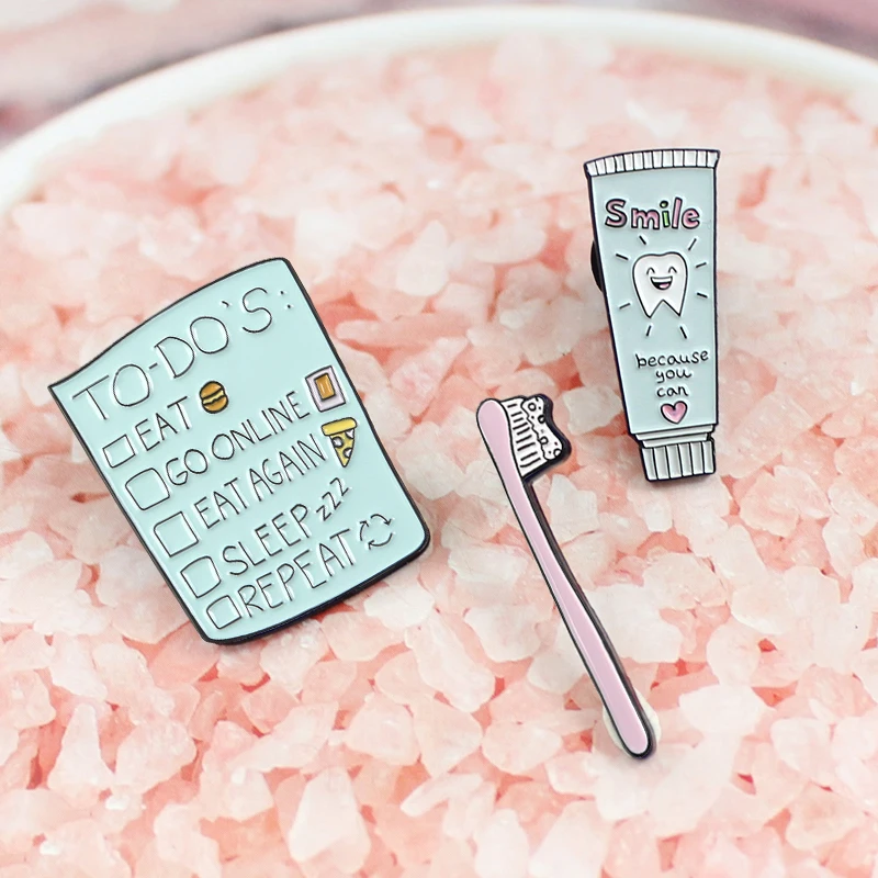 Симпатичная зубная щетка паста эмалированный штифт повторяет в список сделай