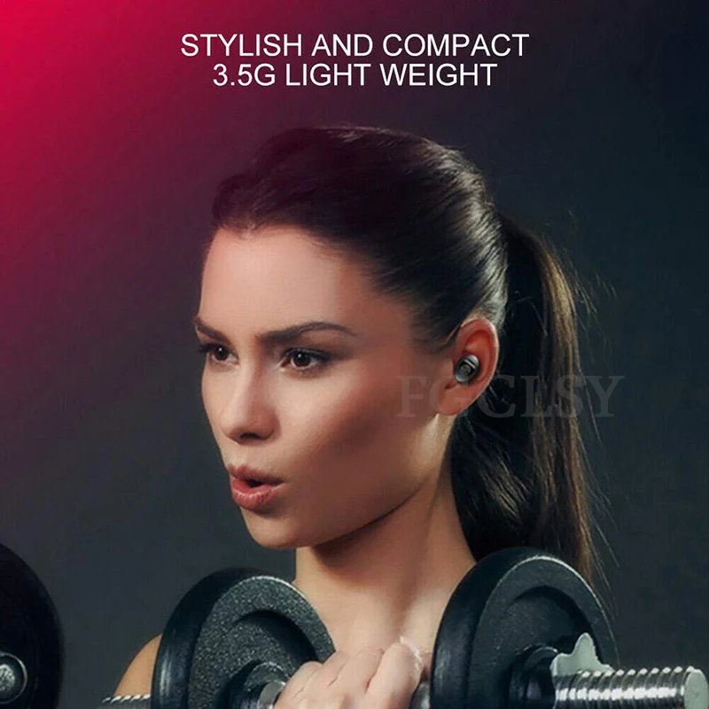 FGCLSY Новинка USB зарядка мини беспроводные Bluetooth наушники для автомобиля bluetooth V5.0 Спортивная беспроводная гарнитура с микрофоном для iPhone XR