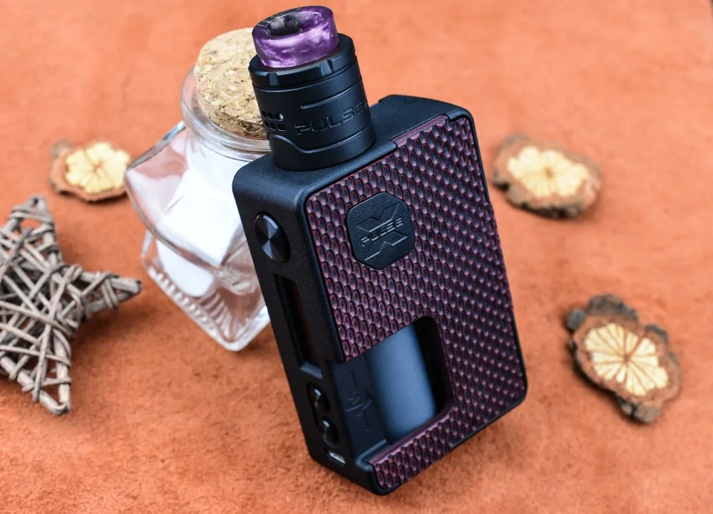 Оригинальный ВАНДИ Vape Pulse X BF комплект импульса Squonk поле Mod с бутылка 8 мл RDA танк