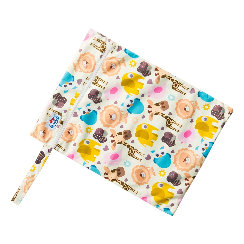 Babyland Wetbag молния влагоудерживающие сумки водонепроницаемая сумка для