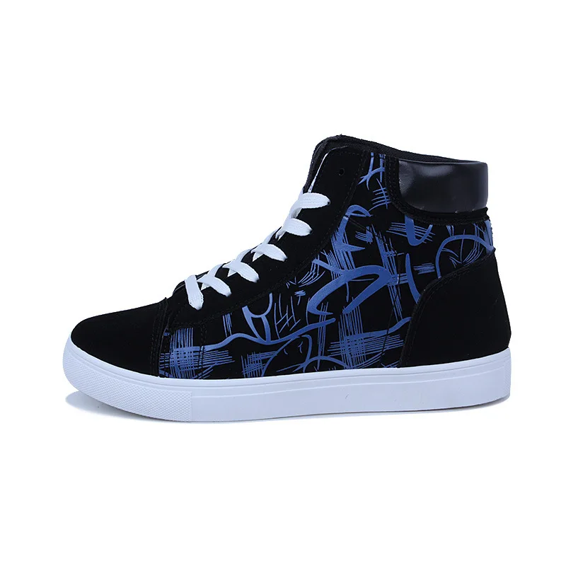 Men's Fashion Casual Shoes High-top Sneakers 2019 Spring New High Quality Non-slip Zapatillas | Обувь
