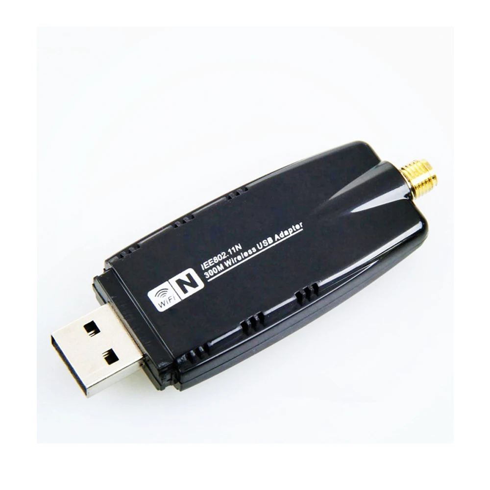 300 Мбит/с мини usb-адаптер Wi-Fi с внешней антенны Booster Expander USB сетевой карты
