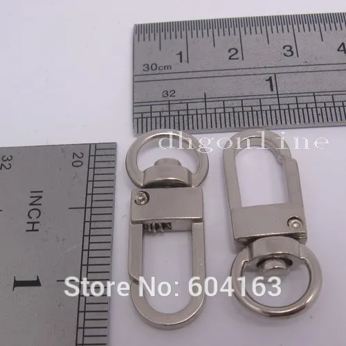 40 шт. поворотный зажим оснастки крюк триггер авто закрыть 7 мм AC97 никель | Дом и сад