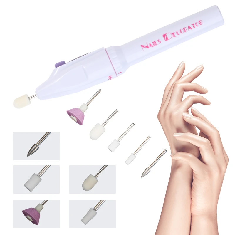 Маникюрный мини гель nailwind электрический шлифовальный станок для ногтей с 5