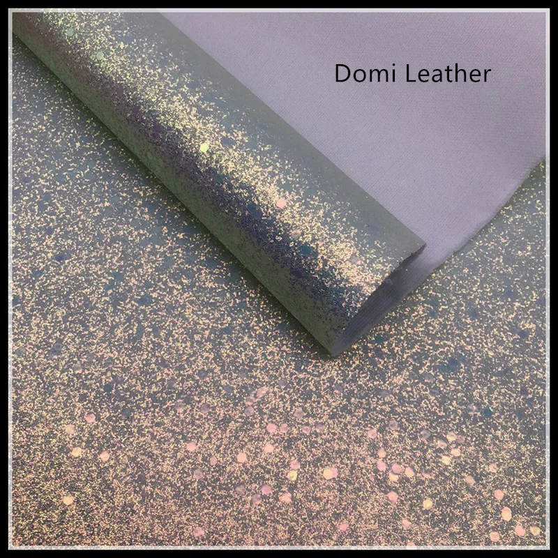 (DM6132) Neon Fine Glitter Fabric With Stars For Hairbows DIY Material | Дом и сад