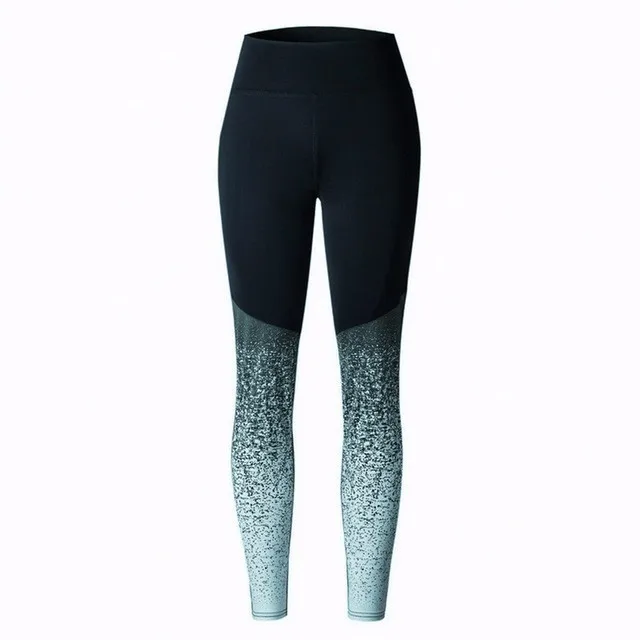 Green pants Женский градиентный спортивный бюстгальтер для фитнеса+ штаны, комплект из 2 предметов, высокие эластичные спортивные Леггинсы, комплект для йоги, женские спортивные костюмы, одежда для спортзала, спортивная одежда - Цвет: Green pants