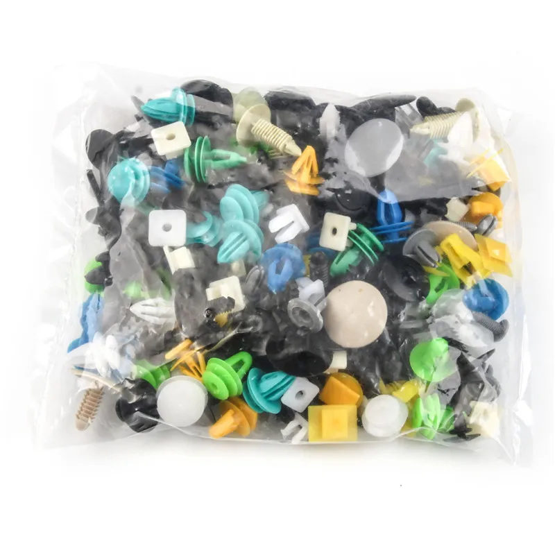 200 шт. Универсальный смешанные Крепеж двери отделкой Панель авто бампер заклепки