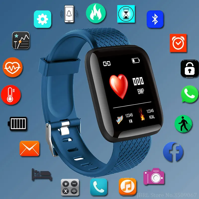 Спортивные Смарт часы Мужские Модные Bluetooth напоминание о звонке для Android IOS