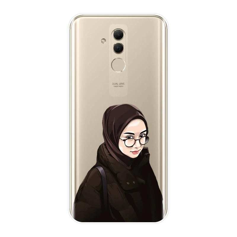 Задняя крышка для Huawei Mate 9 10 20 Lite исламский арабский мусульманский глаз мягкий