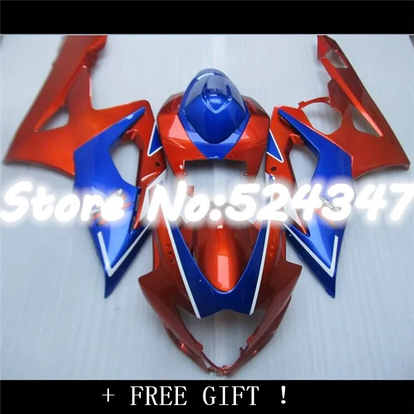 

Инъекция Nn-красный + синий полный обтекатель для A GSXR1000 05 06 GSX-R1000 05-06 GSX R1000 2005 2006 GSXR 1000 K5 2005-2006 для Suzuki