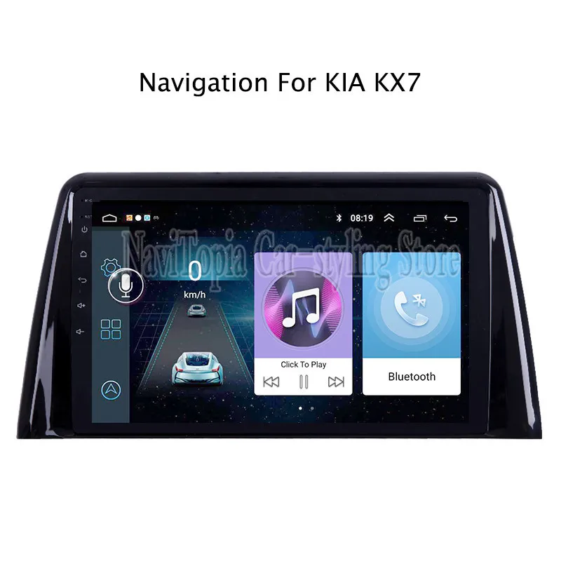 NaviTopia 10 1 дюйм Радио стерео для Kia KX7 Sorento 2017 Android 8 автомобильный DVD мультимедиа gps