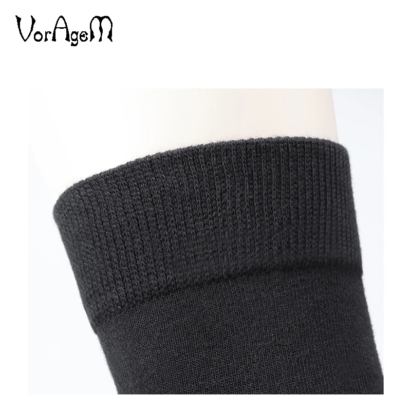 Носки мужские хлопковые деловые брендовые короткие черные/белые 6 пар большие