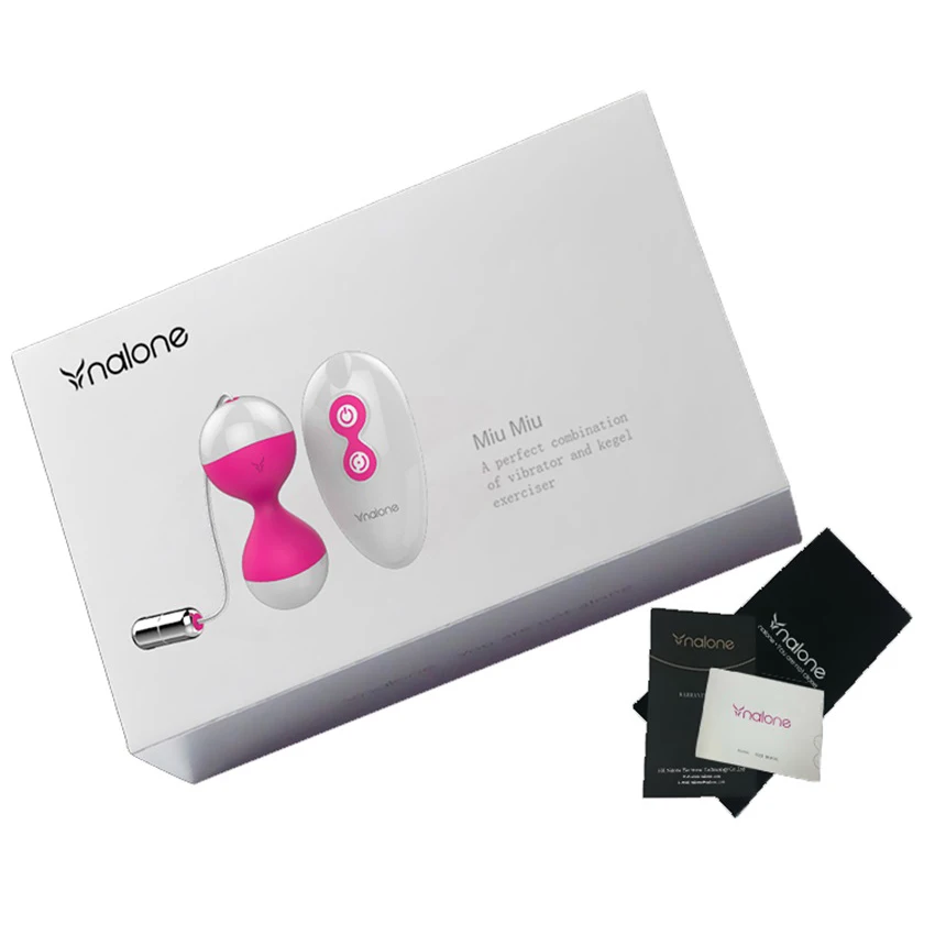 Упражнение кегеля Nalone вагинальный плотный тренировочный шар беспроводной пульт