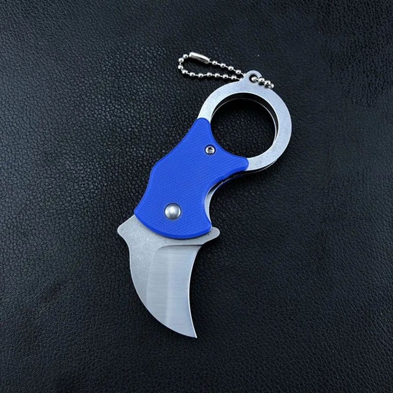 Тактический мини нож коготь для активного отдыха складной карманный 440C