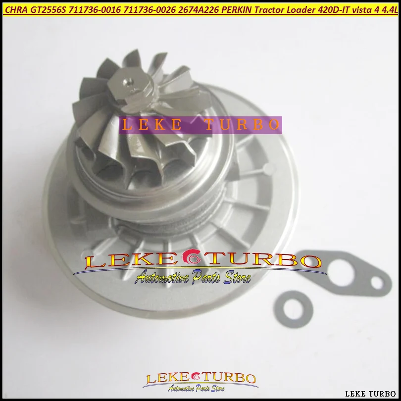 Турбокартридж CHRA GT2556S 711736-5026S 711736 2674A227 для трактора Perkins Massey Ferguson 5455 4.4L