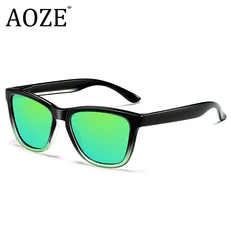 Брендовые поляризованные солнцезащитные очки AOZE мужские классические