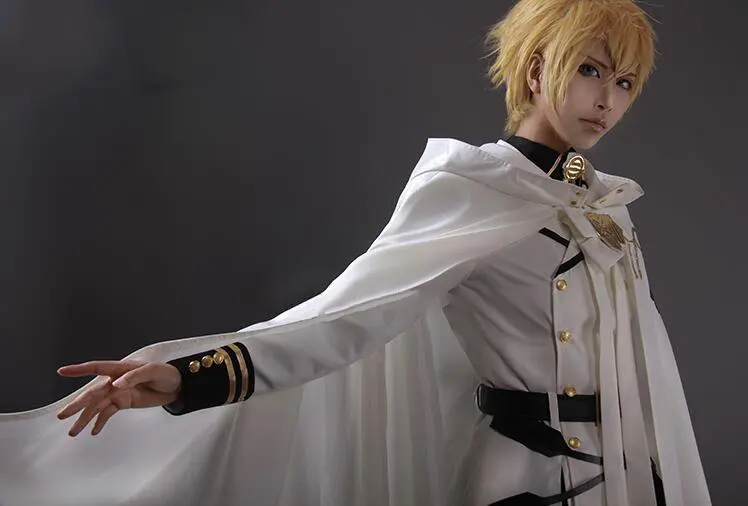 

Seraph Of The End Owari No Seraph Mikaela Hyakuya Anime Cosplay Uniform Full Set Costumes Unisex Christmas New Year Carnival