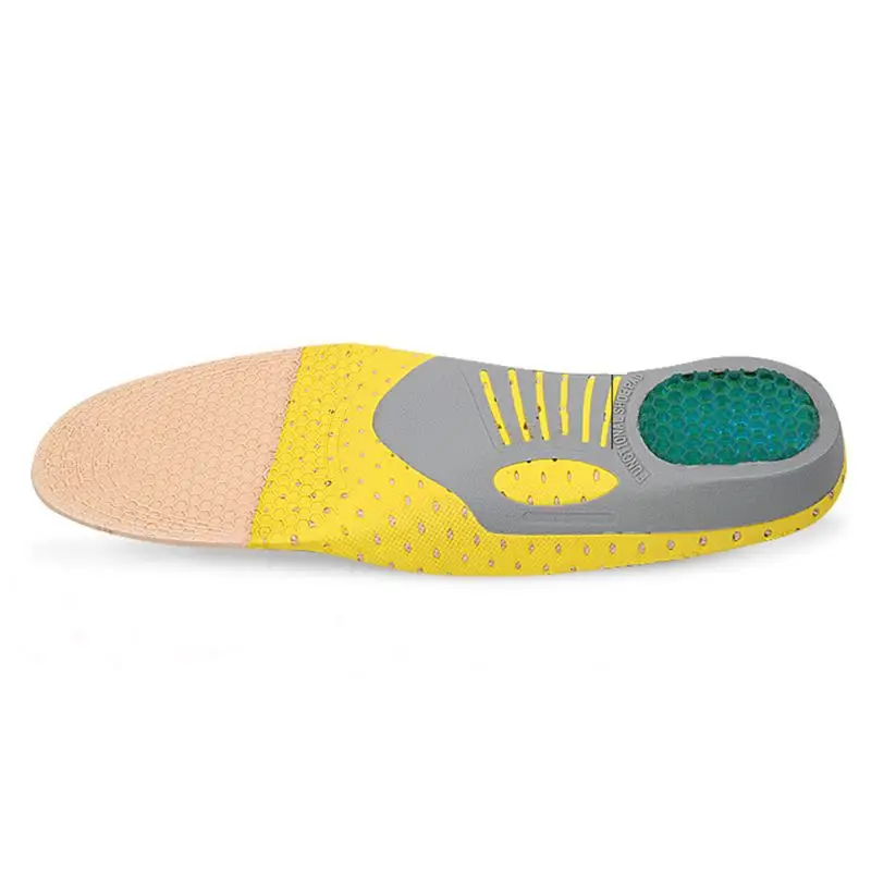 Стельки для обуви, ортопедические стельки для бега, массажные амортизирующие дышащие кроссовки унисекс