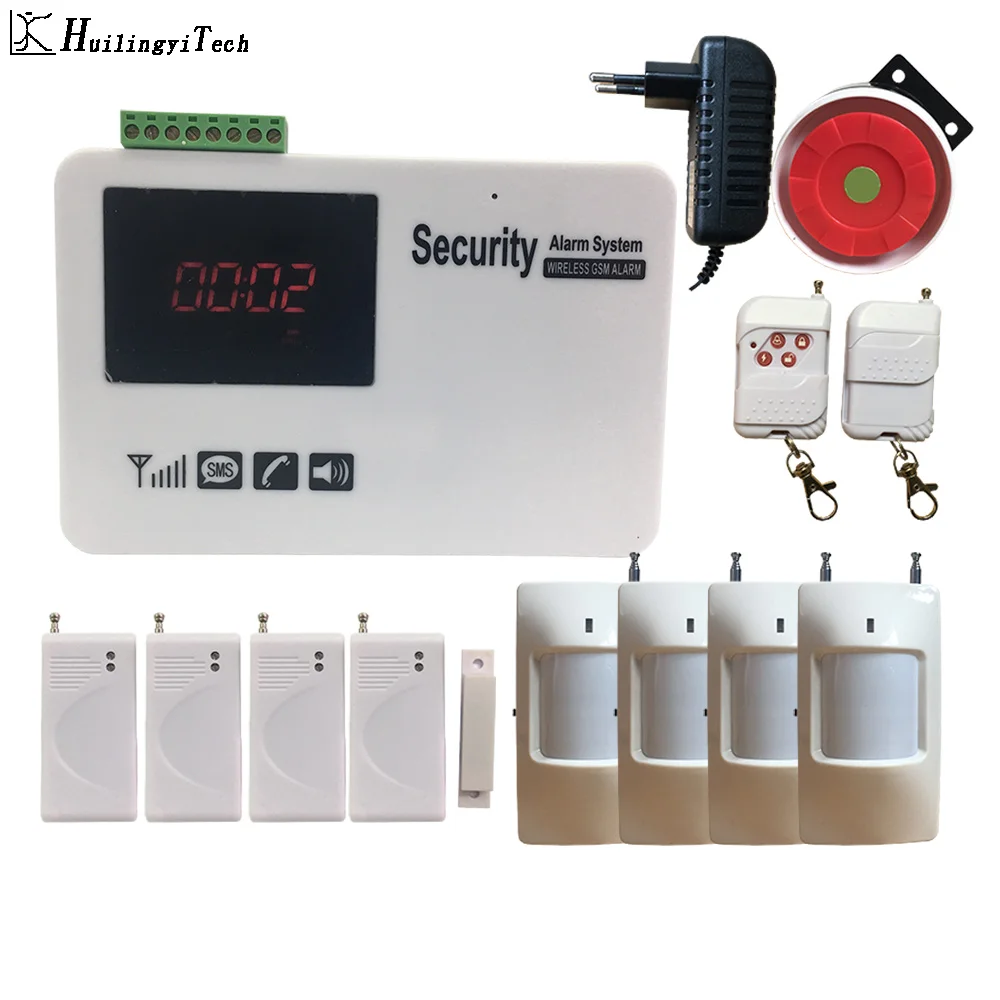 IOS Android приложение управление беспроводной домашней безопасности GSM сигнализация