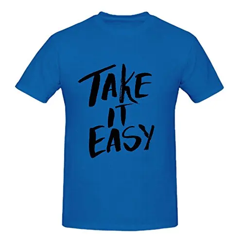 Мода 2017 г. Летние повседневные успокойтесь Цитата Винтаж футболки для Для мужчин