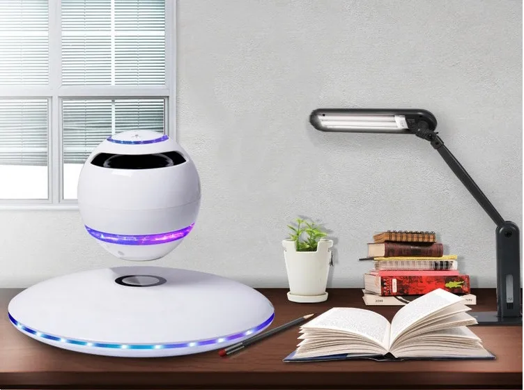 360 Вращающийся Bluetooth беспроводной динамик стерео сабвуфер звук умная Левитация