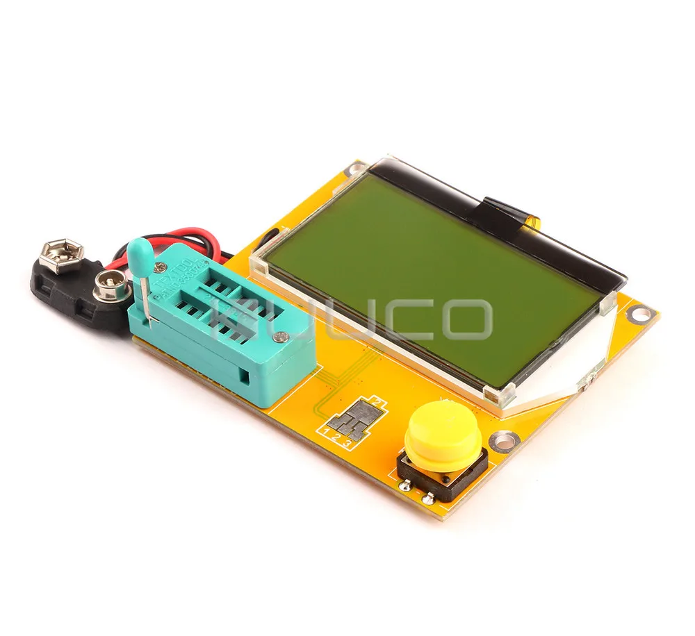 Многофункциональный тестер транзисторов с ЖК дисплеем Mega328 для