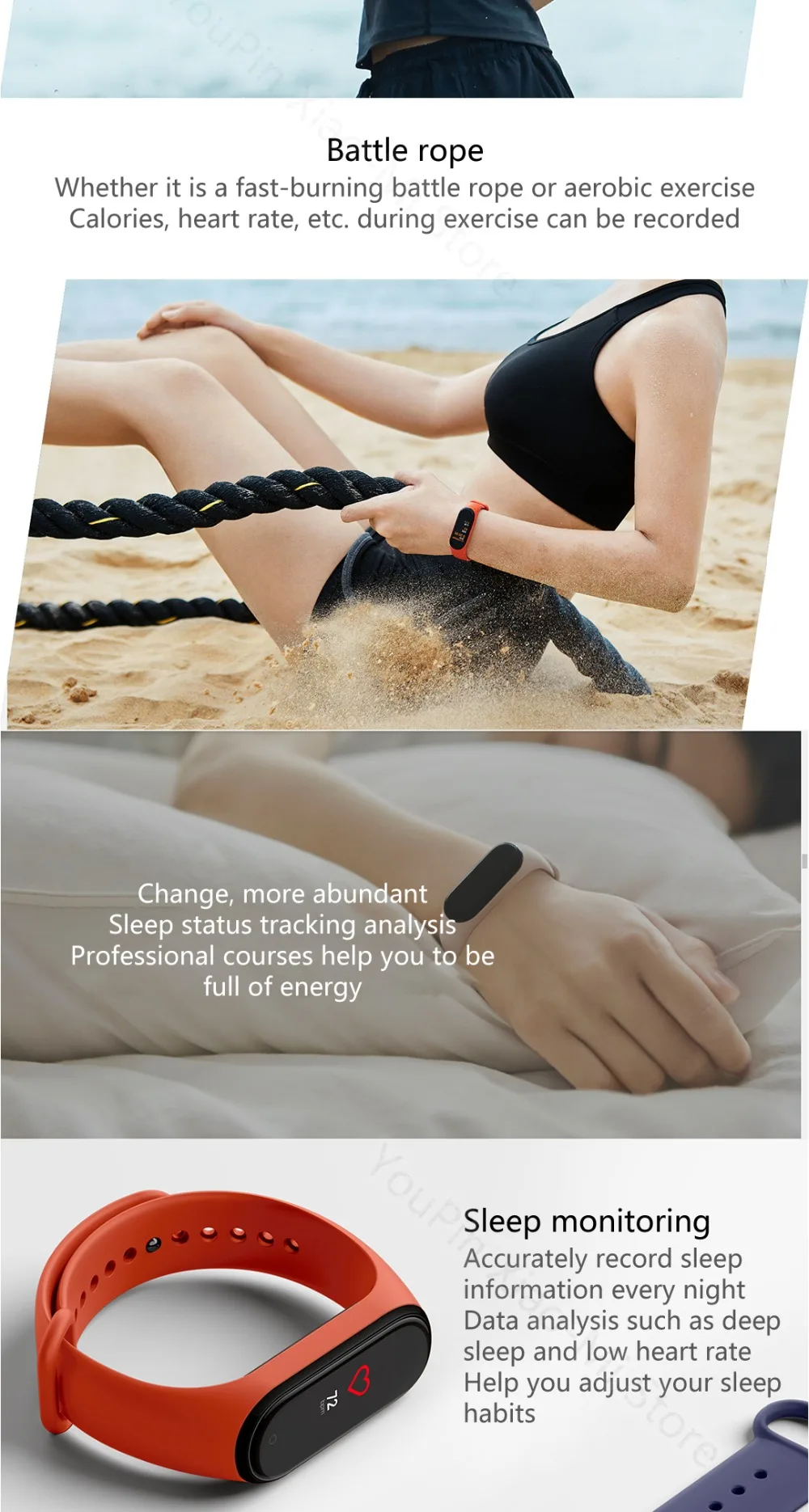 Presale новейший Xiaomi mi Band 4 Smart mi band 4 браслет сердечного ритма фитнес 135 мАч цветной экран Bluetooth 5,0