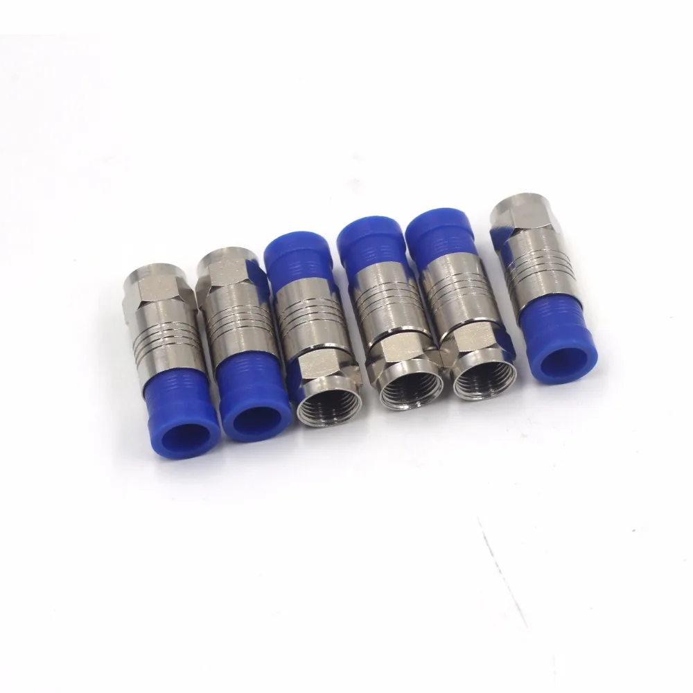 10 шт./лот соединитель коаксиальный Компрессионный фитинг компрессионный