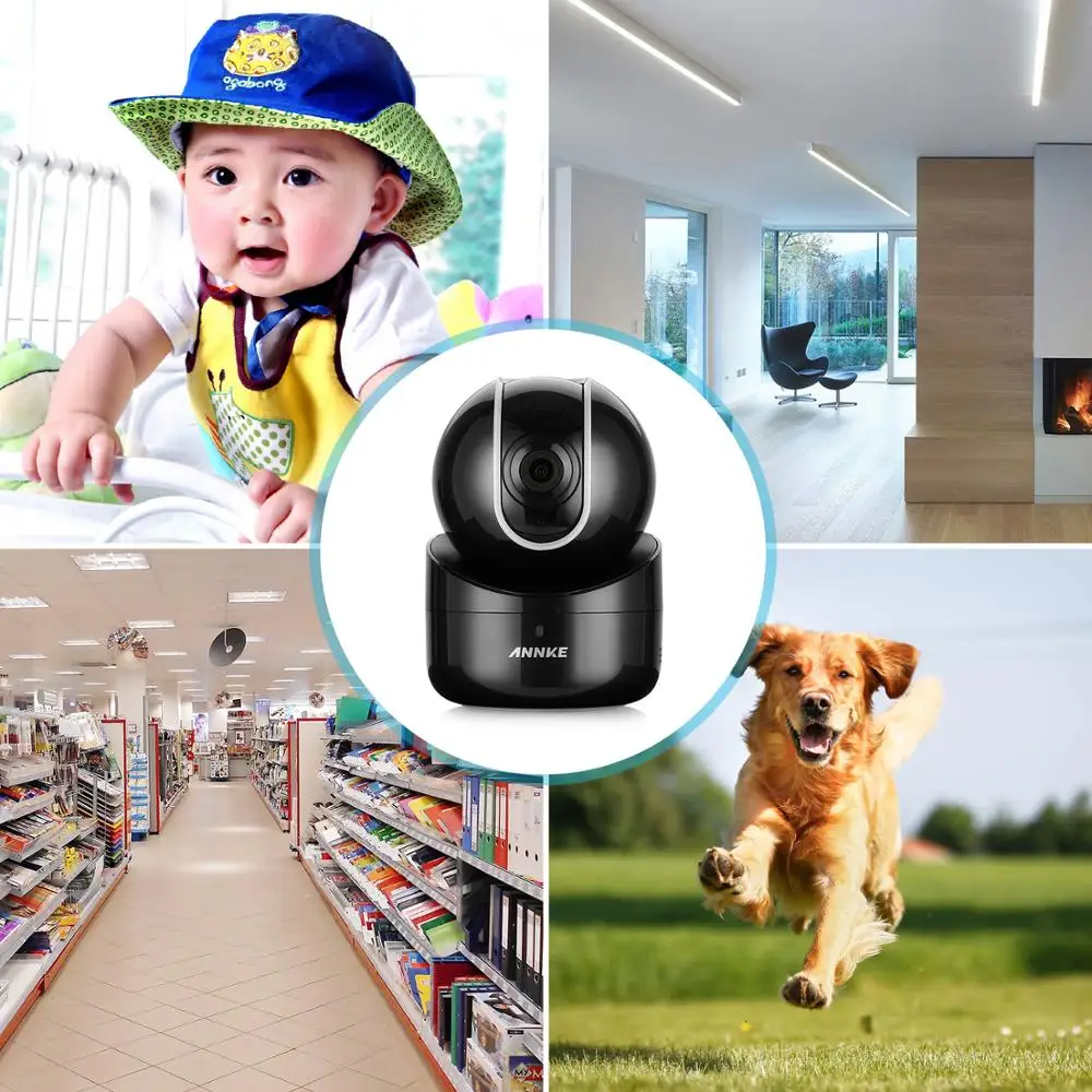 ANNKE 720P Smart Беспроводной герметизирующая ptfe-лента для IP Камера легкое домашние