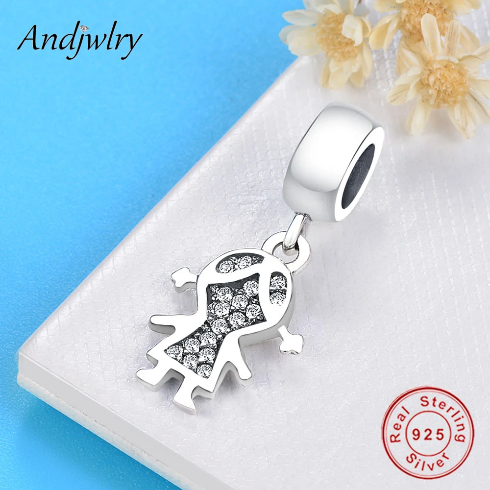 925 пробы серебряные браслеты Pandora, оригинальные бусины, подвески для девушки, бусины для рукоделия, изготовление ювелирных изделий Berloque