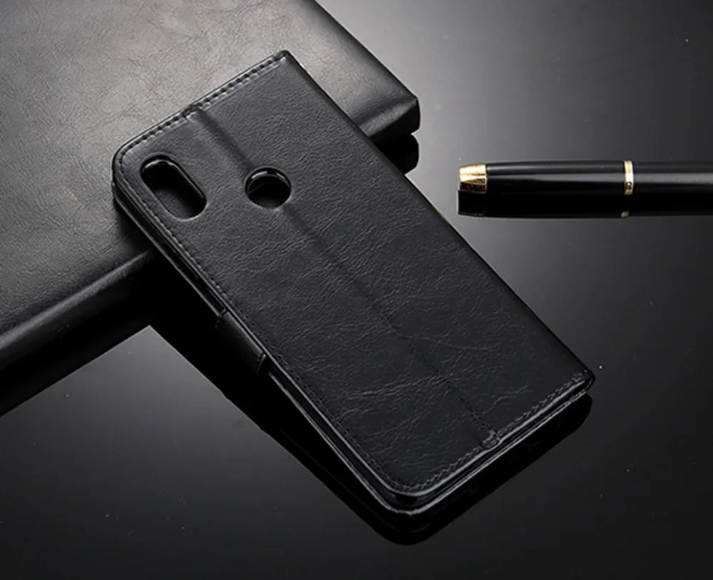 Чехол ZenFone Max M1 ZB555KL кожаный чехол премиум класса с откидной крышкой для ASUS ZB555 KL ZB