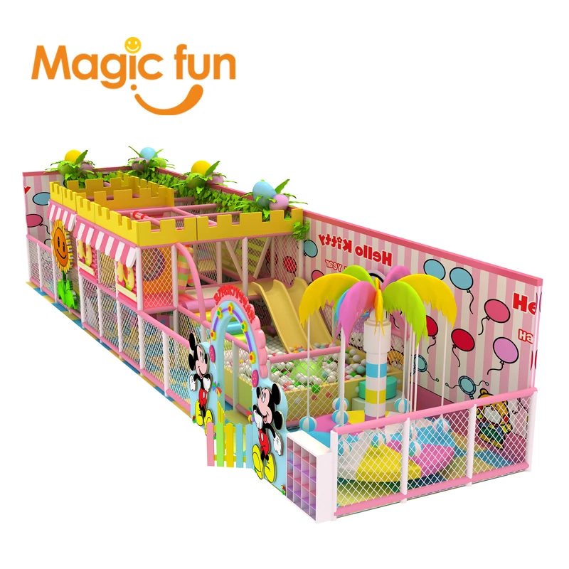 Детская пластиковая игровая площадка MAGIC FUN