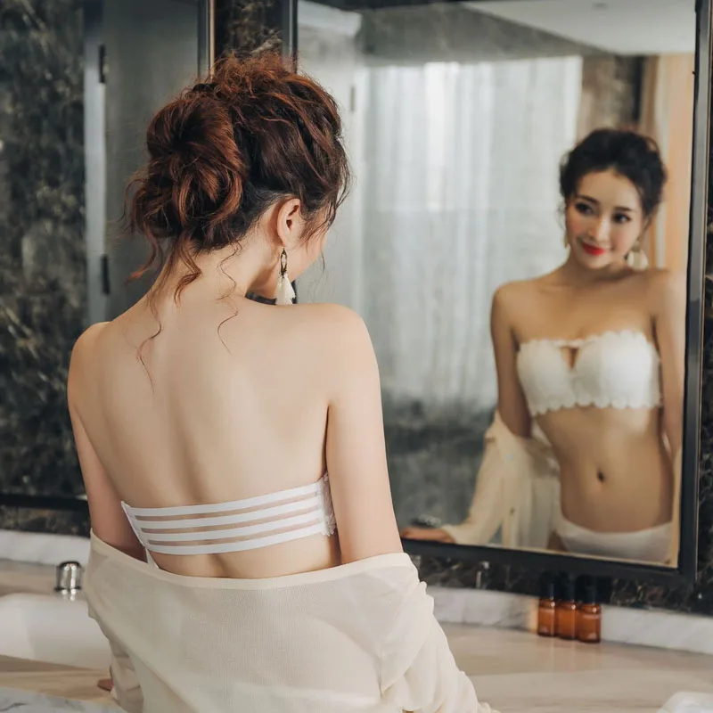 Женский бюстгальтер без бретелек с V образным вырезом|Спортивный бюстгальтер| |