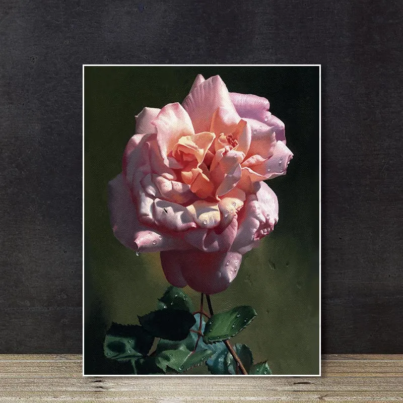 

Poster Wall art Canvas painting Flower canvas plant canvas Painting for living room No Frame wall art cuadros decoracion salon