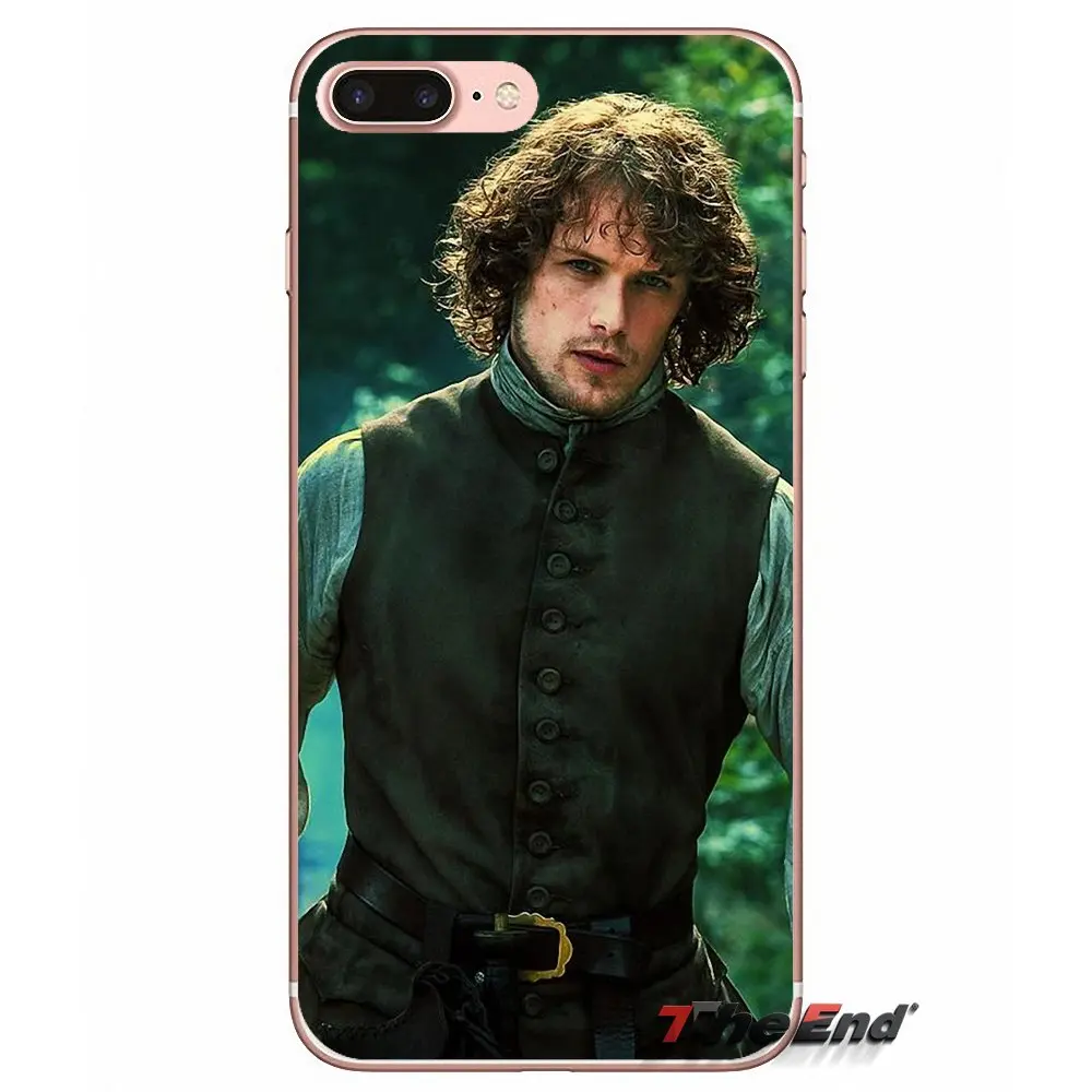 Прозрачный ТПУ чехол для HTC One M7 M8 A9 M9 M10 E9 Plus Desire 630 530 626 628 816 820 Motorola G G2 G3 Jamie Fraser