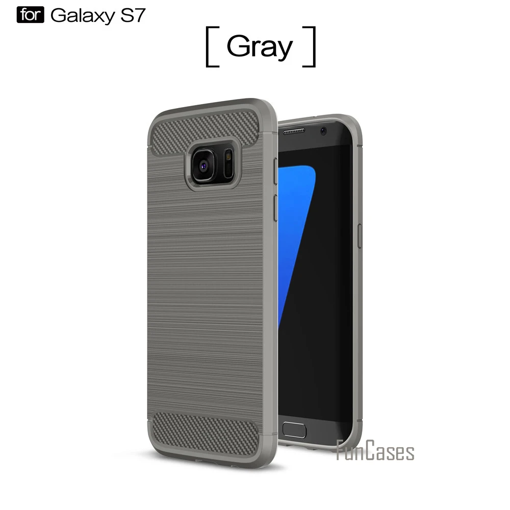 Силиконовый чехол для телефона с рисунками samsung S7 СПС fundas Galaxy 5 1 дюймов G930 G9300 Samsuns