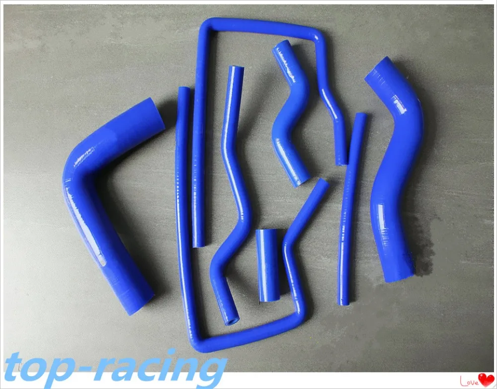 Синий или черный усиленный силиконовый шланг радиатора для subaru impreza wrx / sti gc8 gf8 EJ20