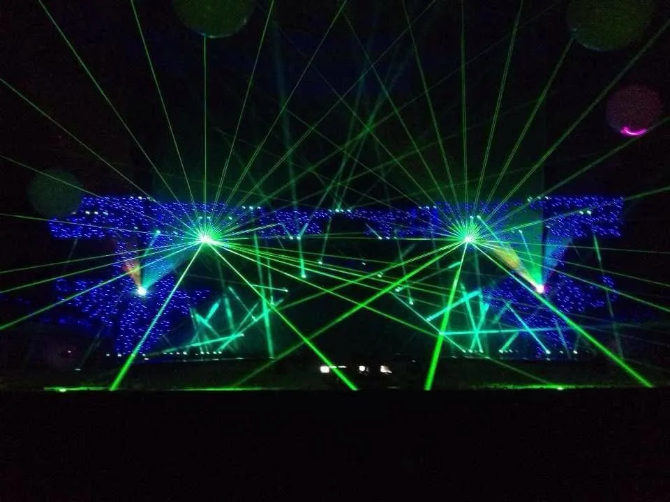 Лазерный зеленый 1 Вт мультяшный лазер 1000 мВт анимационное лазерное оборудование