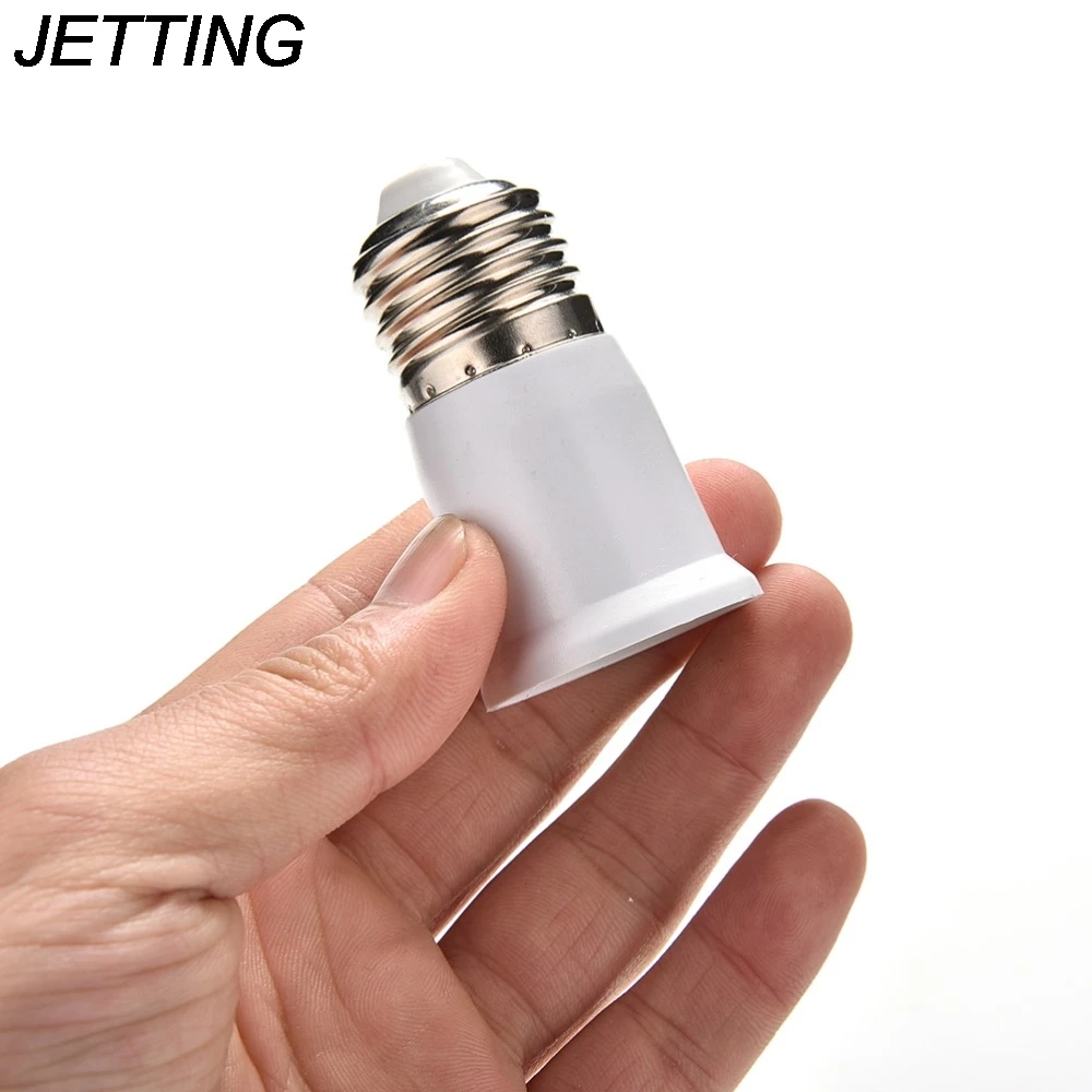1PCS New E27 to E27 Extension Socket Base CLF LED Light Bulb Lamp Adapter Converter 1PCS