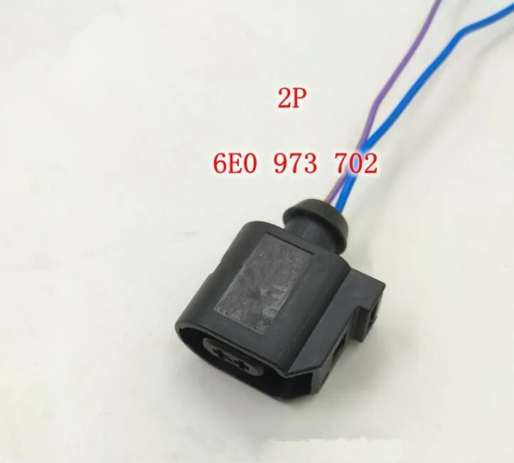 2 Pin ABS разъем датчика скорости колеса свиной хвост для VW Golf 6 7 Jetta Passat B6 Touran T5 Eos A4 Q3