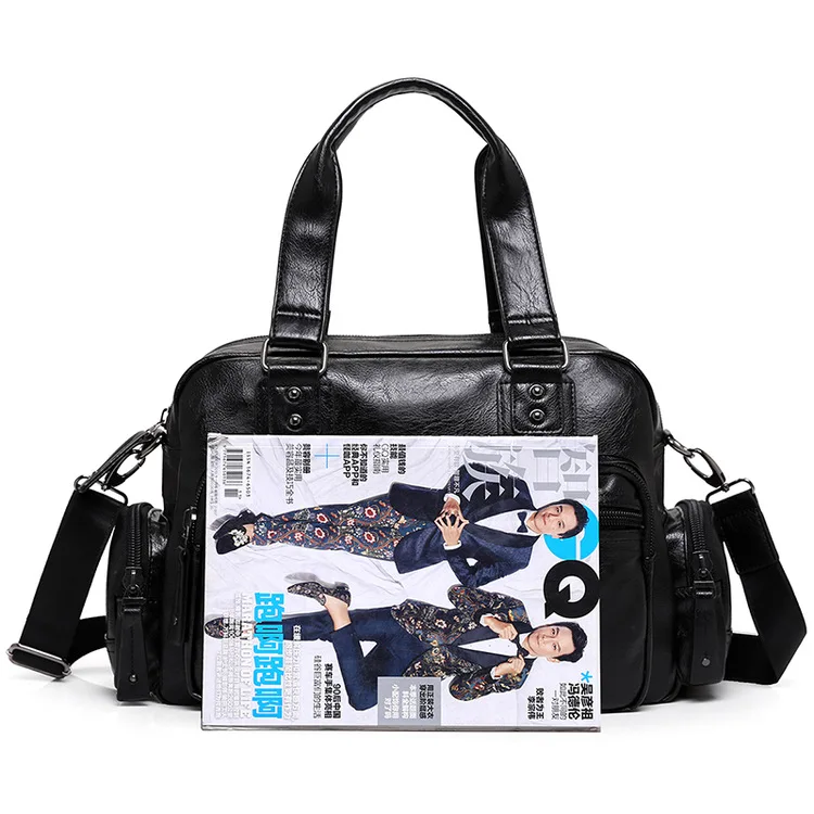 Роскошные дорожные сумки из натуральной бычьей кожи мужские вместительные