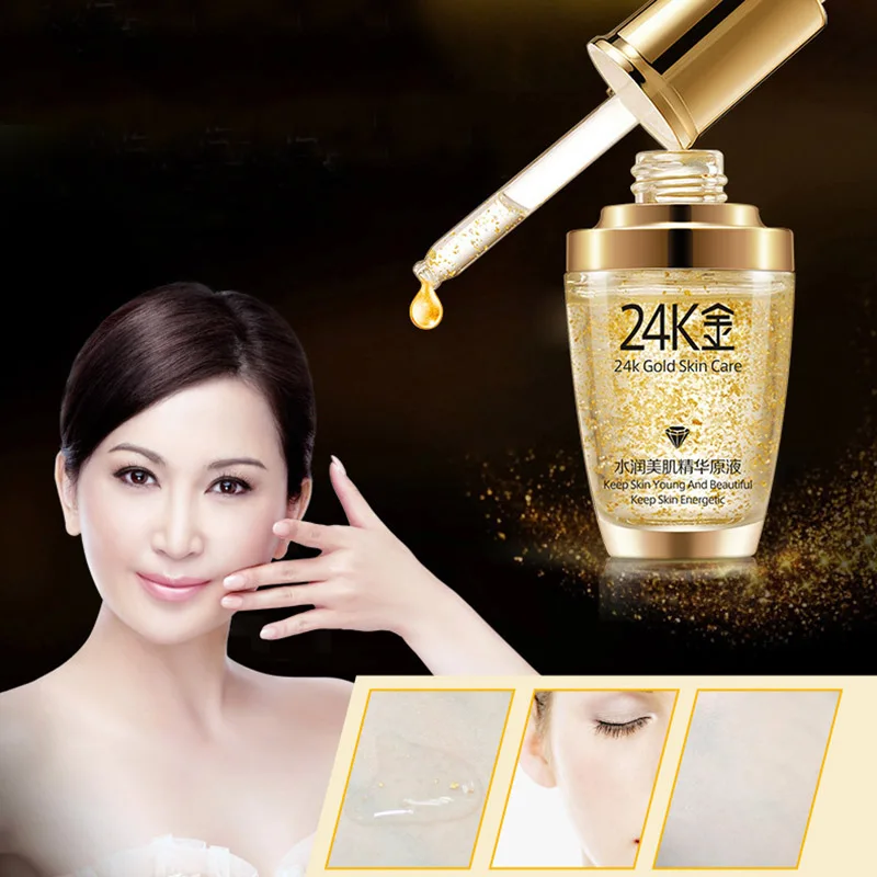 BIOAOUA 24 K Золотая Сыворотка для лица Отбеливающая увлажняющая 24 K Золотая дневная крема Увлажняющий Крем 24 K Золотая эссенция крем уход за кожей лица