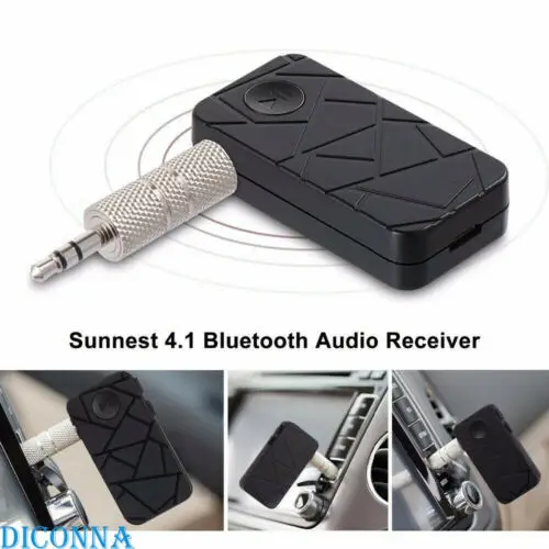 Bluetooth автомобильный комплект беспроводной аудио вспомогательный адаптер