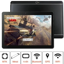 Новинка, MT8752 S109, 64 Гб ПЗУ, 10,1 дюйма, планшеты, Android 8,0, 8, четыре ядра, две камеры, 5 Мп, две sim-карты, планшет, ПК, gps, bluetooth, телефон