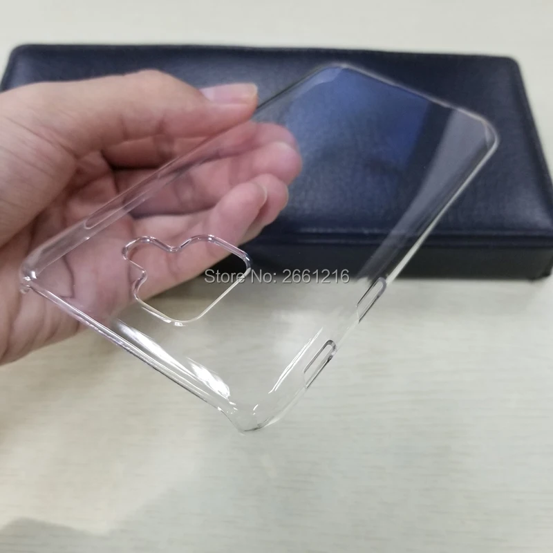 Твердый чехол для Samsung Galaxy A6 Plus + A605G / (2018) A600F Ультратонкий Прозрачный жесткий