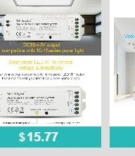 Milight DC12V-24V DMX 512 RGB+ CCT Светодиодная лента управления Лер RBGWW/CW 2,4 GHz RF беспроводной контроллер wifi панель управления терминалом