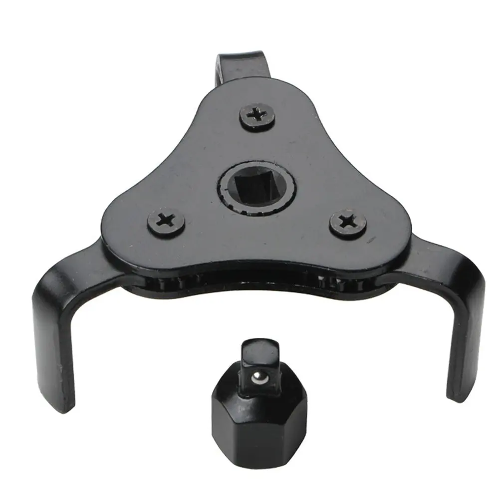 Car Repair Tools 2 Way Oil Filter Wrench Auto Adjustable Universal 3-Jaw Remover Socket 1/2 Tool For Truck | Инструменты