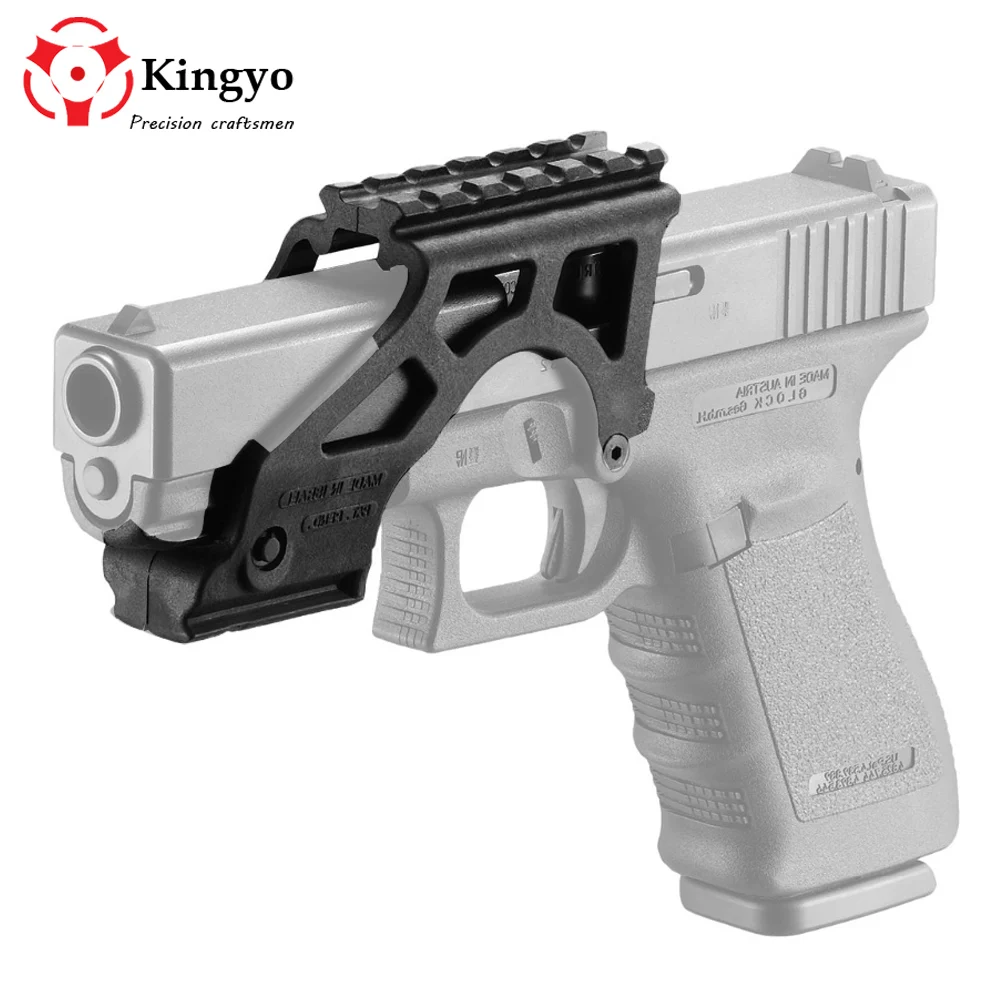 Тактический Лазерные фонарики MAKO PRO ГИС рейку с Пикатинни для Glock Пистолет 17 19 20 21