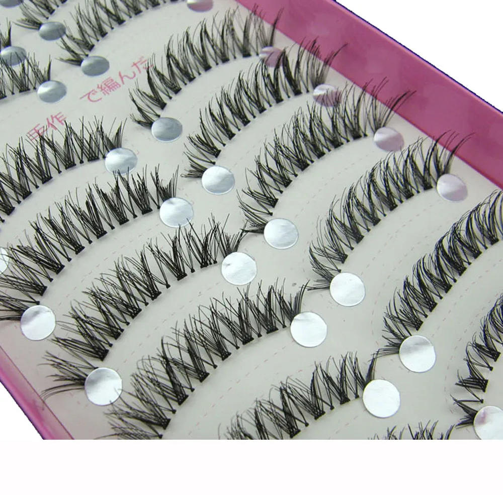 Новый японский стиль Черный 10 пар Высокое качество ресницы HS 08 F907|10 pair|eyelashes eyelashes10
